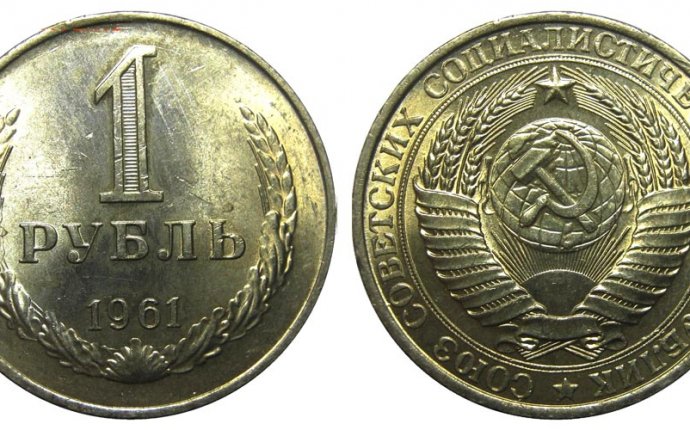 Монеты Рубль