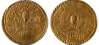 Старинные монеты России - златник